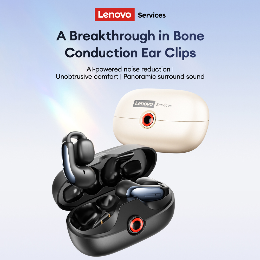 Headphones - Lenovo LES-108 Conduzione ossea TWS Clip