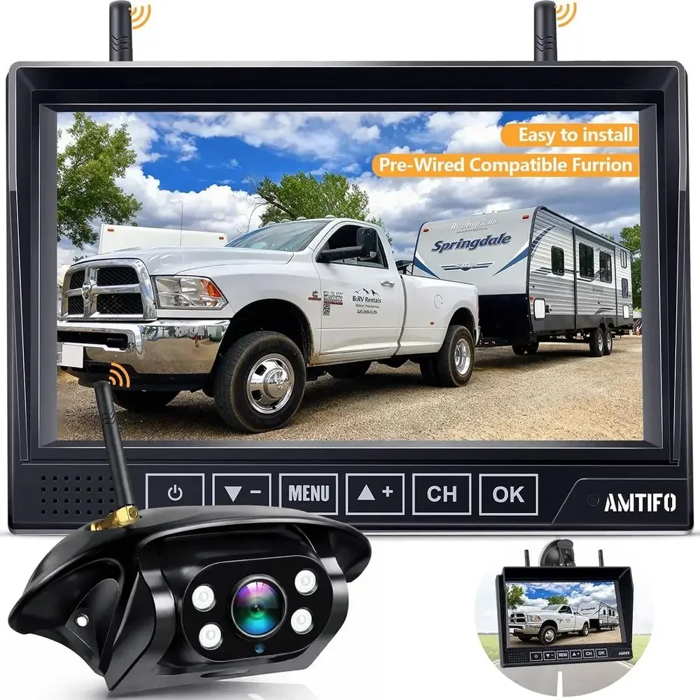 Cameras - Telecamera di Retromarcia Wireless per Camper: