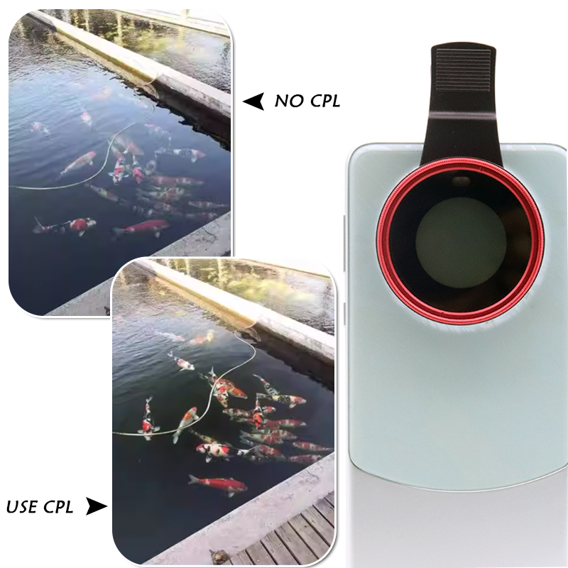 Tablets - Filtro CPL Anti-Riflesso 52mm 67mm Polarizzatore