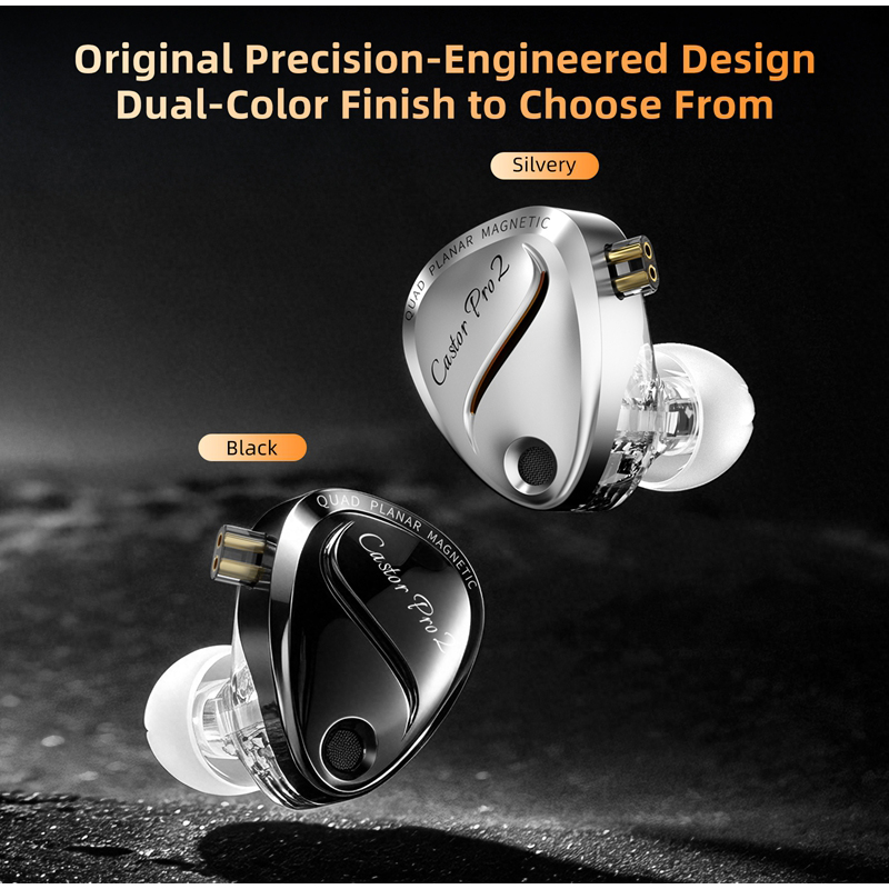 Type C Wired Earphones With Mic - Auricolari KZ Castor Pro 2 HiFi