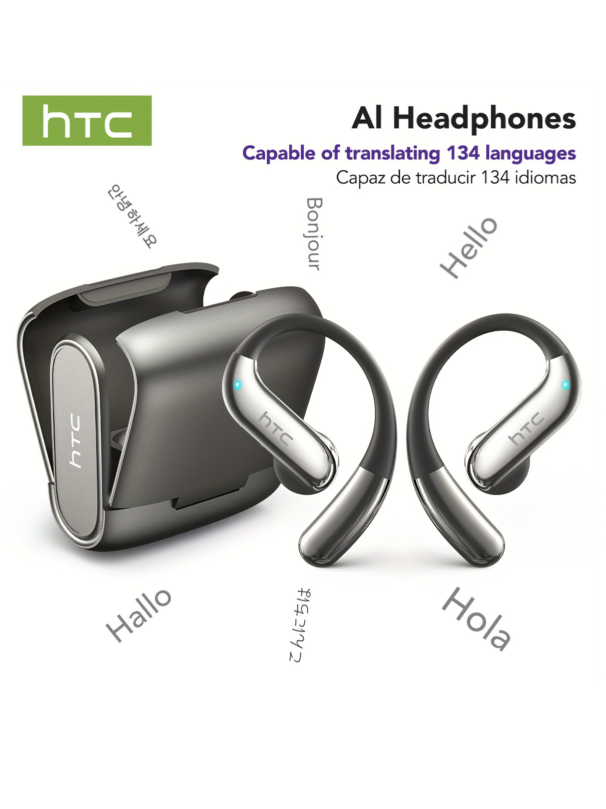 Speakers - Cuffie Bluetooth Open-Ear HTC 30 ore