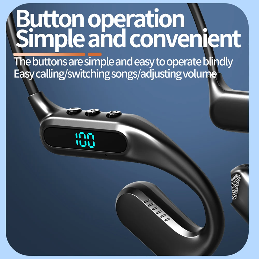 KEBIDUMEI Cuffie Bluetooth 6.0 - Open Ear Air Conduction Headphones recensione e prezzo