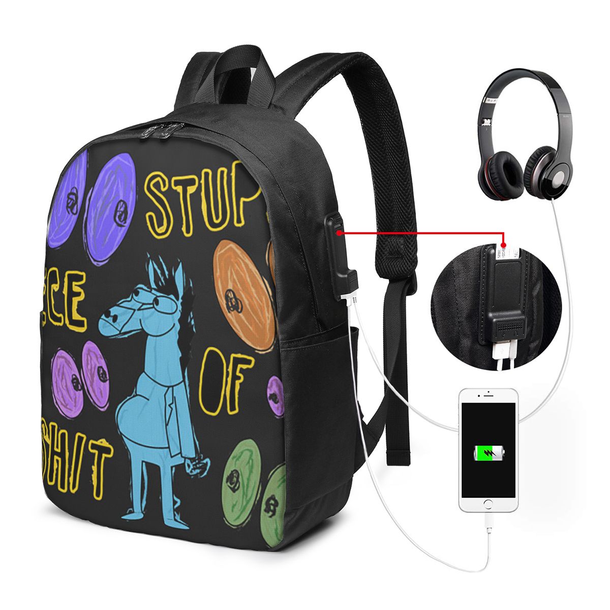 Zaino Cartoon Bojack Horseman  - Laptops recensione e prezzo
